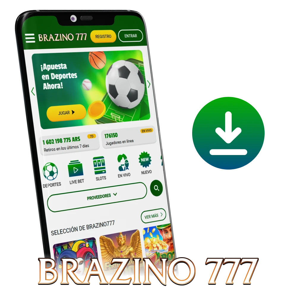 Disfruta de los juegos y las apuestas en el móvil con la aplicación de Brazino777.