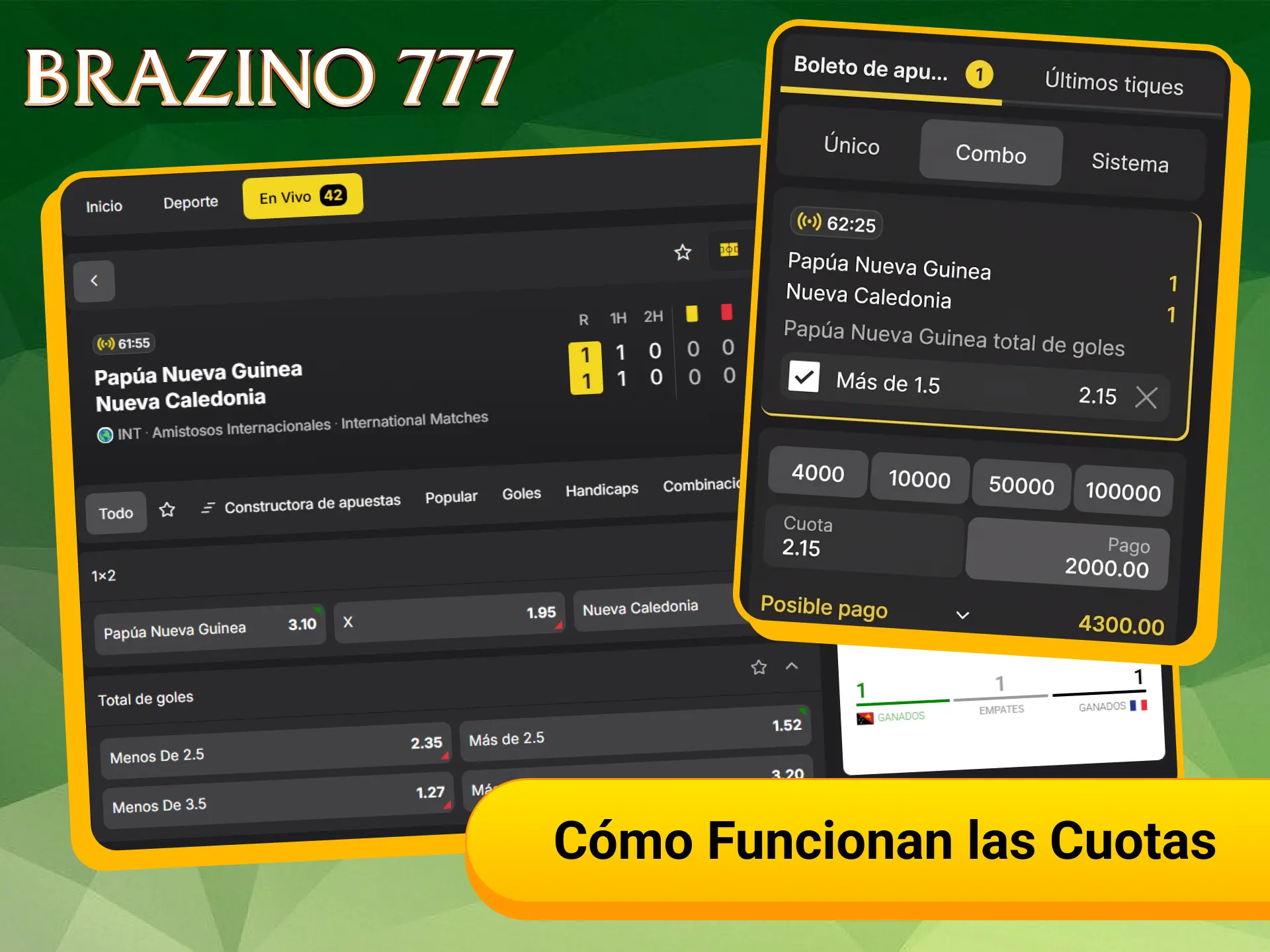 Entendé las cuotas de fútbol en Brazino777 y multiplicá tus ganancias potenciales.